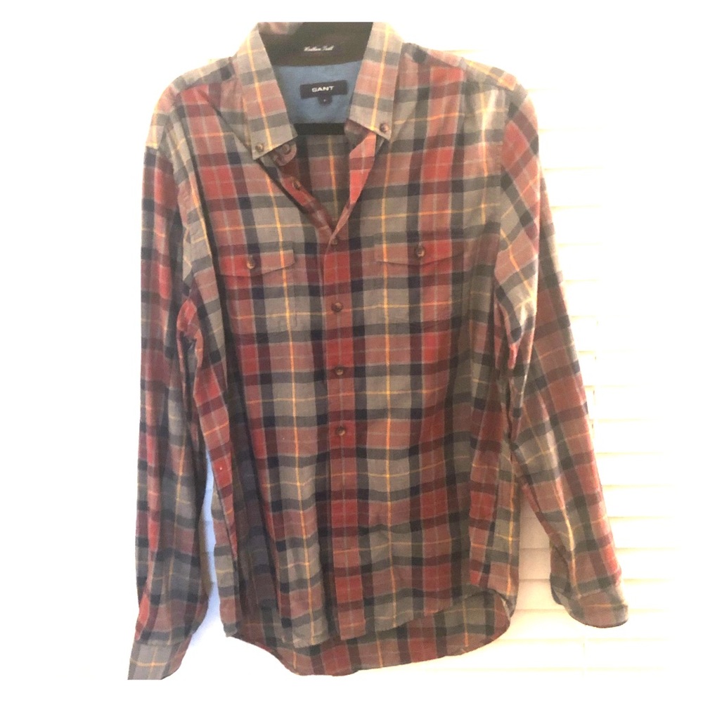 GANT E. Windham Twill Check LS BD Shirt